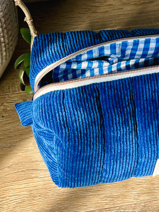 trousse pour outils cheveux • velours côtelé