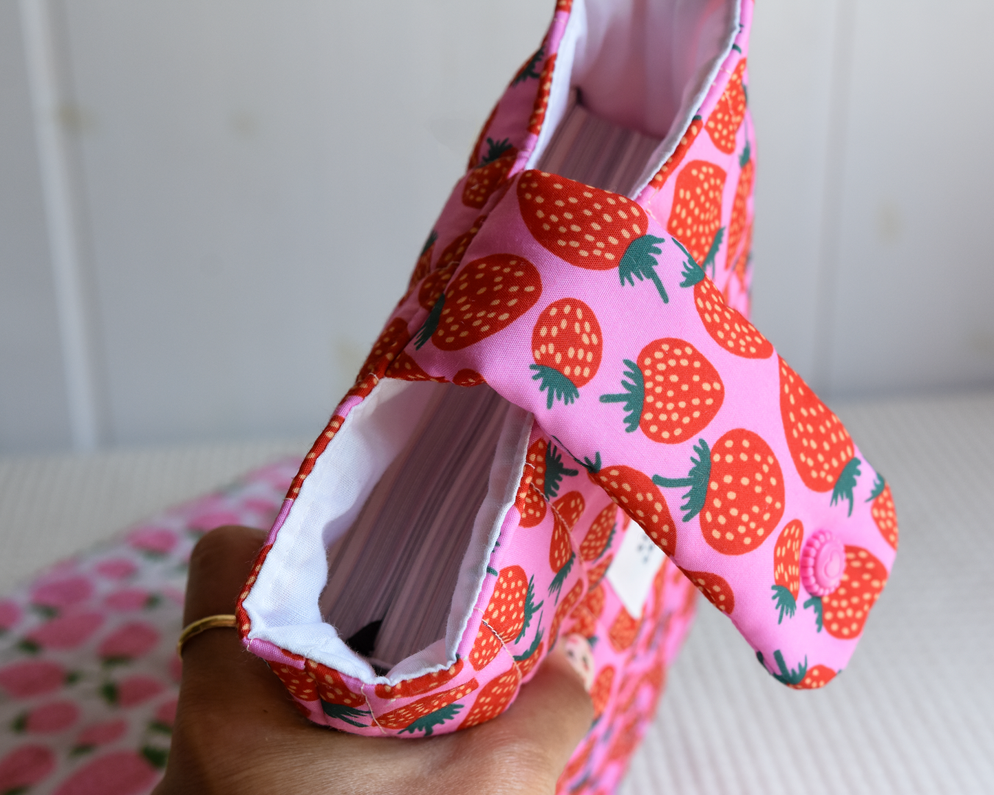 pochette livre • fraises