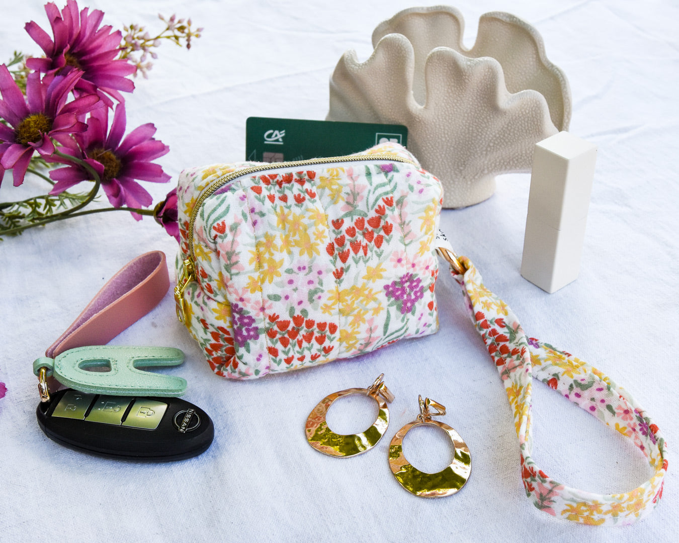 mini pochette • floral