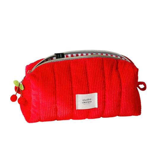 trousse pour outils cheveux • velours côtelé