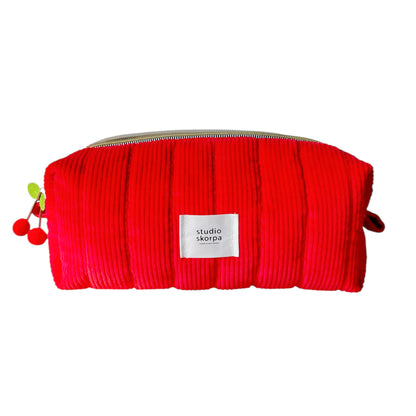 trousse pour outils cheveux • velours côtelé