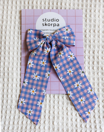 noeud long sur barette • kids