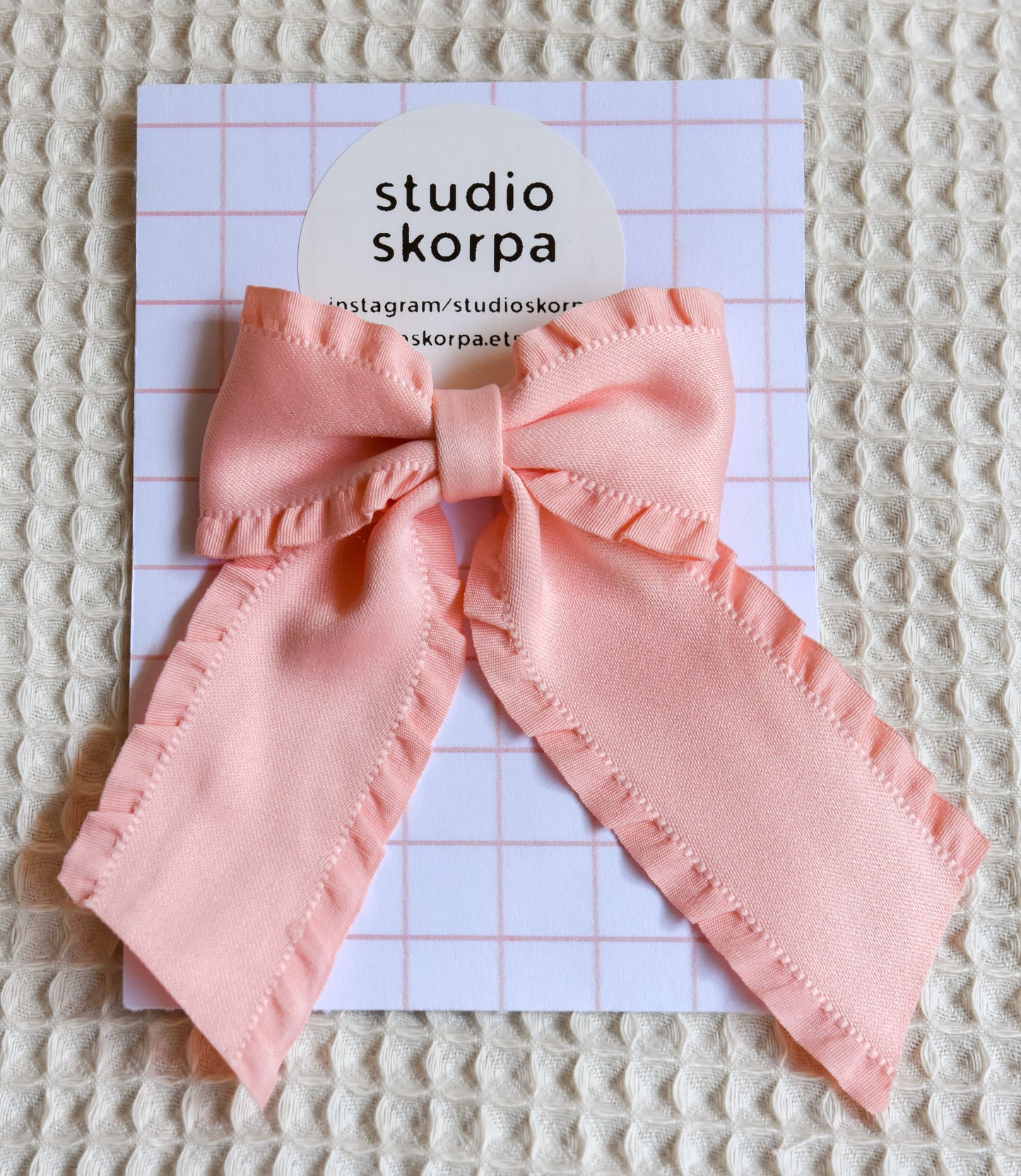 noeud sur barette • kids