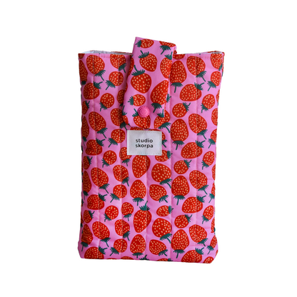 pochette livre • fraises