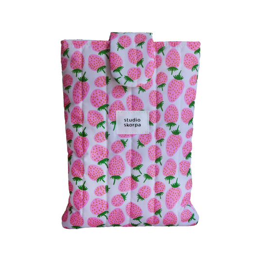 pochette livre • fraises