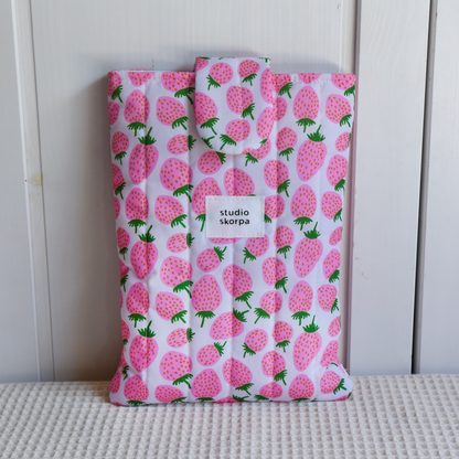 pochette livre • fraises