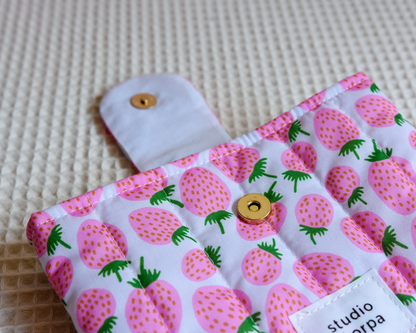 pochette livre • fraises