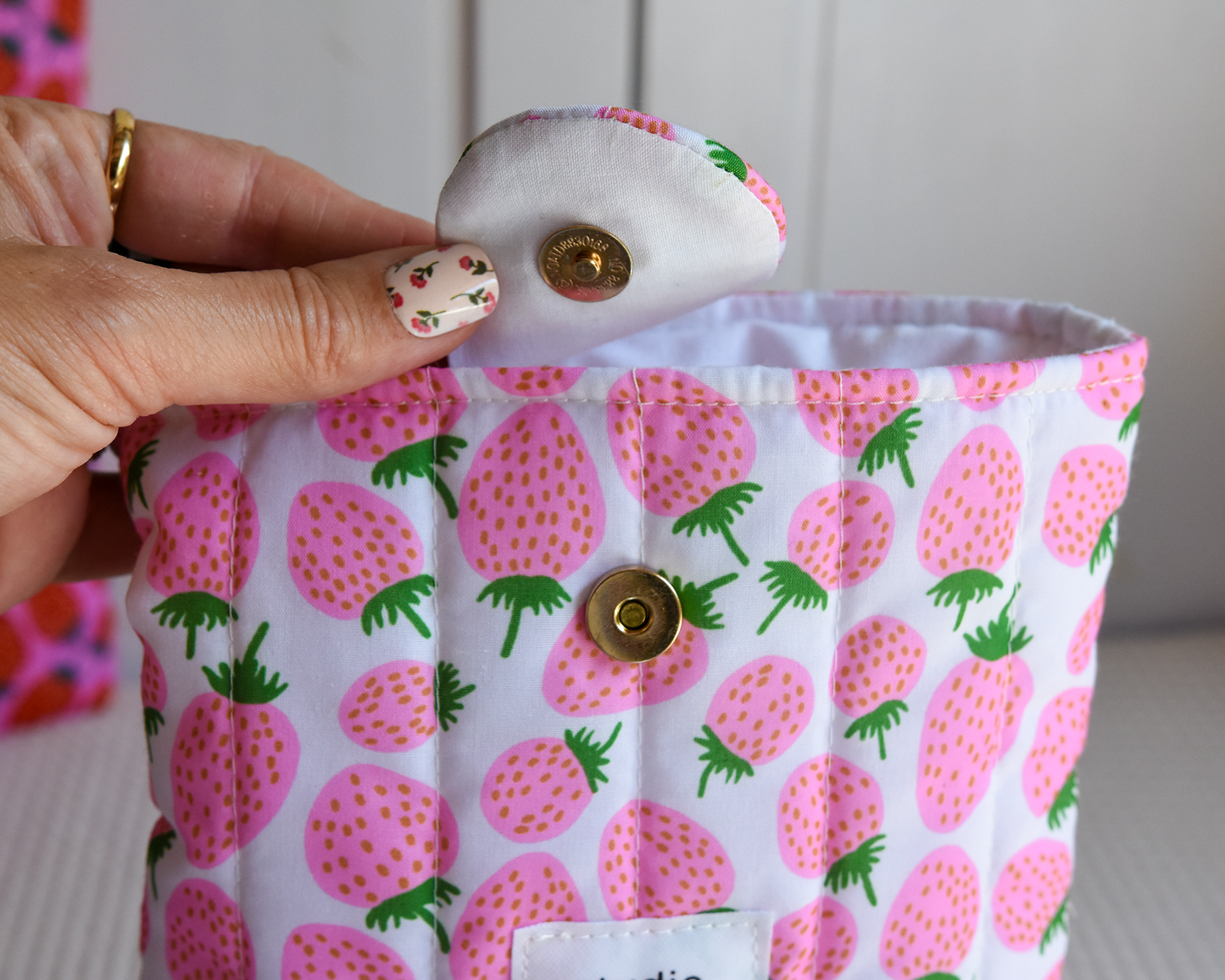 pochette livre • fraises