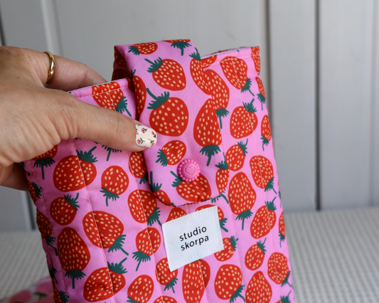 pochette livre • fraises