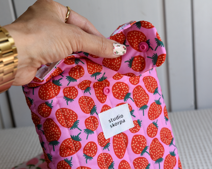 pochette livre • fraises
