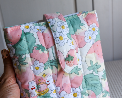 pochette livre • fraisier