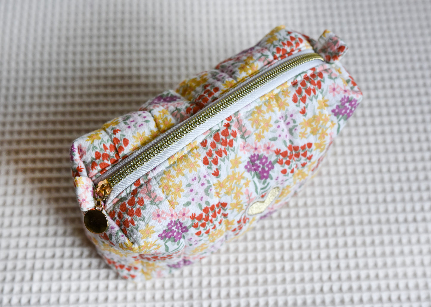 limited edition • fleuri + patch • taille S