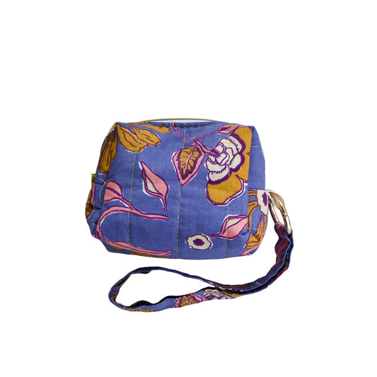 mini pochette • floral violet