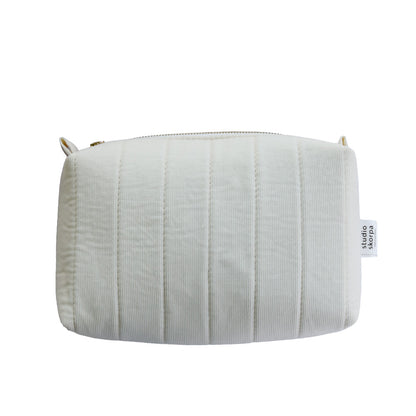 the perfect trousse • M • velours crème