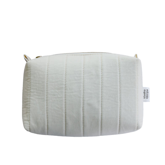 the perfect trousse • M • velours crème