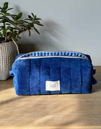 trousse pour outils cheveux • velours côtelé