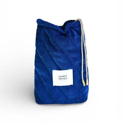 pochette livre • bleu royal
