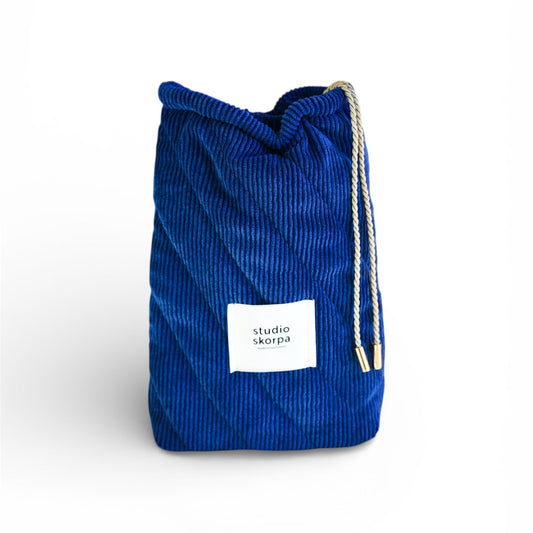 pochette livre • bleu royal