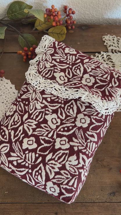 Pochette à livre broché avec rabat